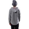imageUltra Game NFL Boys SuperSoft Hoodie Pullover Henley SweatshirtGrey Snow