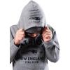 imageUltra Game NFL Boys SuperSoft Hoodie Pullover Henley SweatshirtGrey Snow