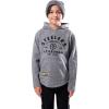 imageUltra Game NFL Boys SuperSoft Hoodie Pullover Henley SweatshirtGrey Snow