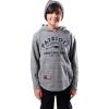 imageUltra Game NFL Boys SuperSoft Hoodie Pullover Henley SweatshirtGrey Snow