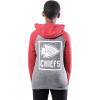imageUltra Game NFL Boys SuperSoft Hoodie Pullover Henley SweatshirtTeam Color