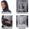 imageUltra Game NFL Boys SuperSoft Hoodie Pullover Henley SweatshirtTeam Color