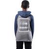 imageUltra Game NFL Boys SuperSoft Hoodie Pullover Henley SweatshirtTeam Color