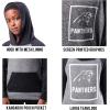 imageUltra Game NFL Boys SuperSoft Hoodie Pullover Henley SweatshirtTeam Color