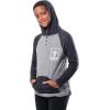 imageUltra Game NFL Boys SuperSoft Hoodie Pullover Henley SweatshirtTeam Color