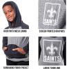 imageUltra Game NFL Boys SuperSoft Hoodie Pullover Henley SweatshirtTeam Color