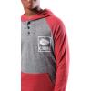 imageUltra Game NFL Boys SuperSoft Hoodie Pullover Henley SweatshirtTeam Color