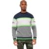 imageUltra Game NFL Mens Fleece Long Sleeve Crew Neck SweatshirtNavy