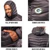 imageUltra Game NFL Mens Full Zip Hooded Puffer JacketNew England Patriots