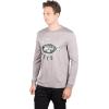 imageUltra Game NFL Mens Long Sleeve Crew Neck Tee ShirtHeather Gray