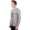 imageUltra Game NFL Mens Long Sleeve Crew Neck Tee ShirtHeather Gray