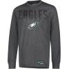 imageUltra Game NFL Mens NFL Official Game Day Long Sleeve TShirtHeather Charcoal