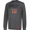 imageUltra Game NFL Mens NFL Official Game Day Long Sleeve TShirtHeather Charcoal