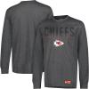 imageUltra Game NFL Mens NFL Official Game Day Long Sleeve TShirtHeather Charcoal