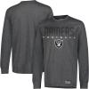 imageUltra Game NFL Mens NFL Official Game Day Long Sleeve TShirtHeather Charcoal