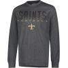 imageUltra Game NFL Mens NFL Official Game Day Long Sleeve TShirtHeather Charcoal