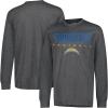 imageUltra Game NFL Mens NFL Official Game Day Long Sleeve TShirtHeather Charcoal