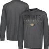 imageUltra Game NFL Mens NFL Official Game Day Long Sleeve TShirtHeather Charcoal