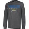imageUltra Game NFL Mens NFL Official Game Day Long Sleeve TShirtHeather Charcoal