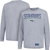 imageUltra Game NFL Mens NFL Official Game Day Long Sleeve TShirtHeather Gray