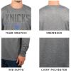 imageUltra Game NFL Mens Super Soft Game Time TShirtHeather Charcoal