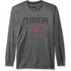 imageUltra Game NFL Mens Super Soft Game Time TShirtHeather Charcoal