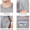 imageUltra Game NFL Mens Super Soft Game Time TShirtHeather Gray