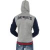 imageUltra Game NFL Mens Super Soft Supreme Full Zip Varsity Hoodie Sweatshirt JacketTeam Color