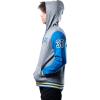 imageUltra Game NFL Mens Super Soft Supreme Full Zip Varsity Hoodie Sweatshirt JacketTeam Color