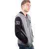 imageUltra Game NFL Mens Super Soft Supreme Full Zip Varsity Hoodie Sweatshirt JacketTeam Color