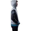 imageUltra Game NFL Mens Super Soft Supreme Full Zip Varsity Hoodie Sweatshirt JacketTeam Color