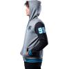 imageUltra Game NFL Mens Super Soft Supreme Full Zip Varsity Hoodie Sweatshirt JacketTeam Color