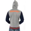 imageUltra Game NFL Mens Super Soft Supreme Full Zip Varsity Hoodie Sweatshirt JacketTeam Color