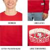 imageUltra Game NFL Mens Super Soft Ultimate Crew Neck SweatshirtTeam Color Updated