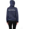 imageUltra Game NFL Seattle Seahawks Womenss Full Zip Fleece Hoodie Letterman Varsity Jacket Sweatshirt Marl Knit Jacket Team Color Medium