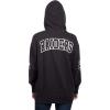 imageUltra Game NFL Womens Full Zip Fleece Hoodie Sweatshirt JacketBlack
