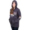 imageUltra Game NFL Womens Full Zip Fleece Hoodie Sweatshirt JacketNavy