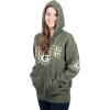 imageUltra Game NFL Womens Full Zip Fleece Hoodie Sweatshirt JacketTeam Color