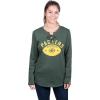 imageUltra Game NFL Womens Long Sleeve Fleece Lace Up SweatshirtTeam Color