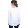 imageUltra Game NFL Womens Long Sleeve Fleece Lace Up SweatshirtTeam Color