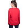 imageUltra Game NFL Womens Long Sleeve Fleece Lace Up SweatshirtTeam Color