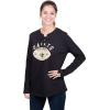imageUltra Game NFL Womens Long Sleeve Fleece Lace Up SweatshirtTeam Color