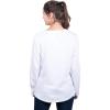 imageUltra Game NFL Womens Long Sleeve Fleece Lace Up SweatshirtTeam Color