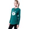 imageUltra Game NFL Womens Long Sleeve Fleece Lace Up SweatshirtTeam Color