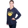 imageUltra Game NFL Womens Long Sleeve Fleece Lace Up SweatshirtTeam Color