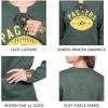 imageUltra Game NFL Womens Long Sleeve Fleece Lace Up SweatshirtTeam Color