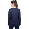 imageUltra Game NFL Womens Long Sleeve Fleece Lace Up SweatshirtTeam Color