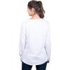 imageUltra Game NFL Womens Long Sleeve Fleece Lace Up SweatshirtTeam Color