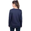 imageUltra Game NFL Womens Long Sleeve Fleece Lace Up SweatshirtTeam Color