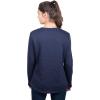 imageUltra Game NFL Womens Long Sleeve Fleece Lace Up SweatshirtTeam Color
